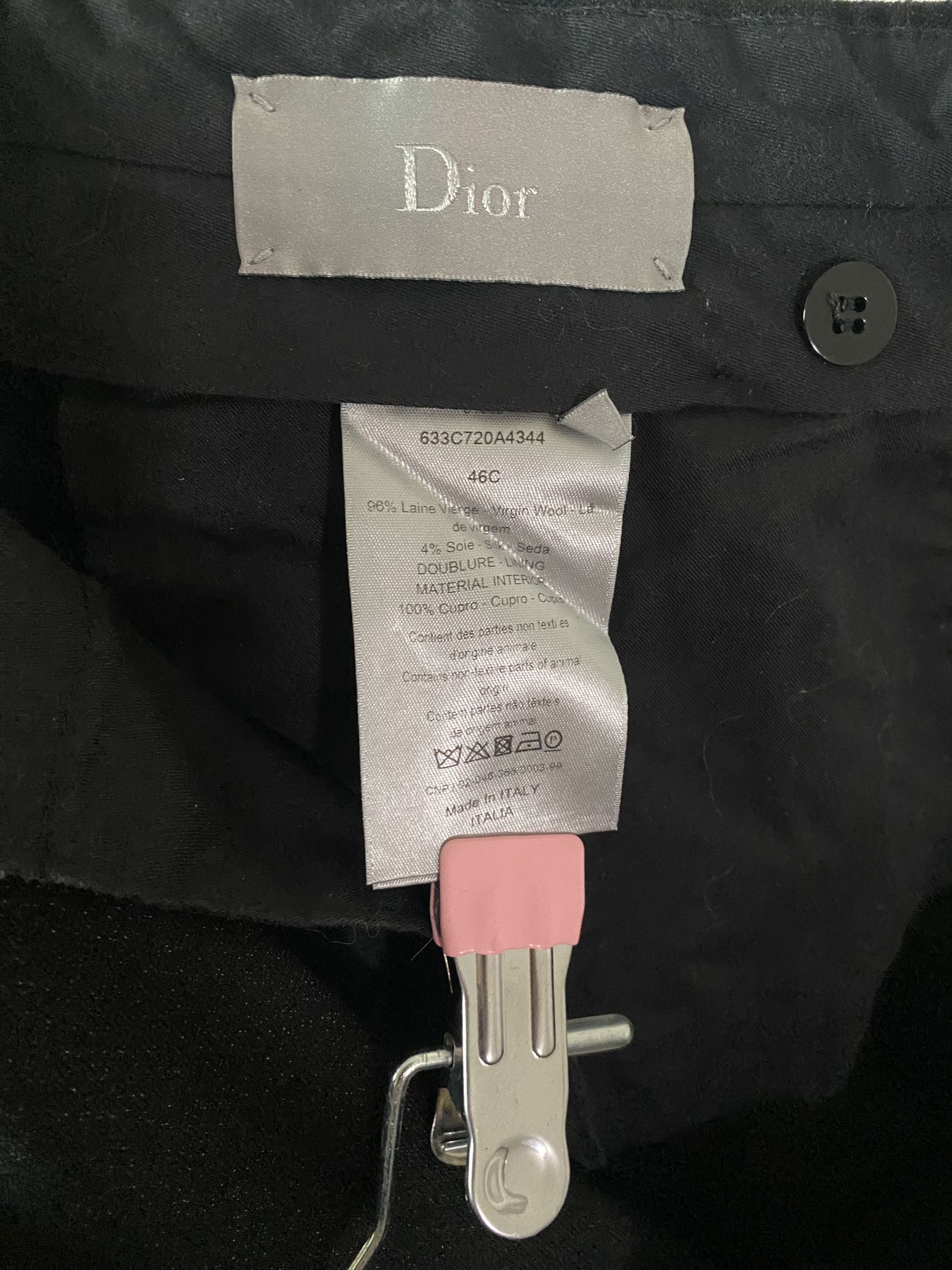 Dior Homme 2016 Kris Van Assche trouser, view 4
